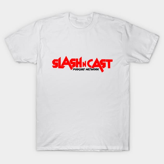 Slash 'N Cast Podcast Network | Black Logo T-Shirt by Slash 'N Cast Podcast Network